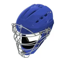 Force3 Defender V3 Baseball/Softball Catcher's Helmet -Baseball Shop 22 force3 defender hockey style mask angle royal silver 97987.1678503757