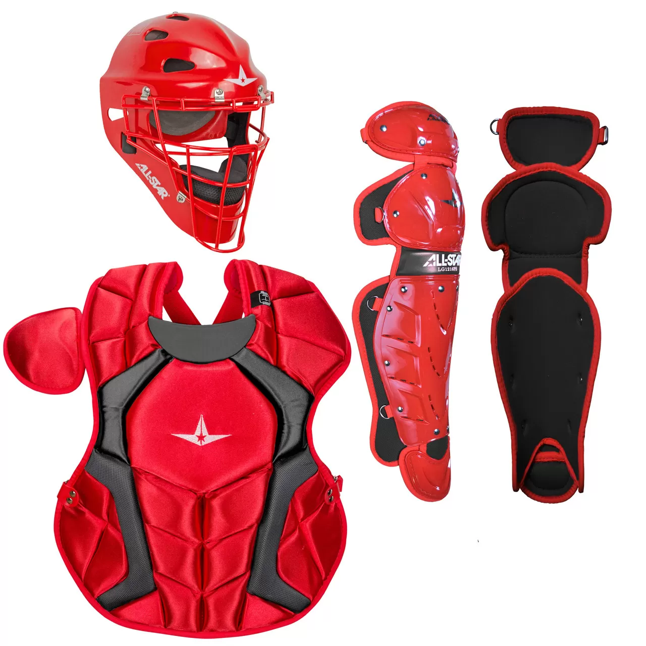 All-Star Players Series NOCSAE Two-Tone Youth 7-9 Baseball Catcher's Set 5 All-Star Players Series NOCSAE Two-Tone Youth 7-9 Baseball Catcher's Set - Image 3