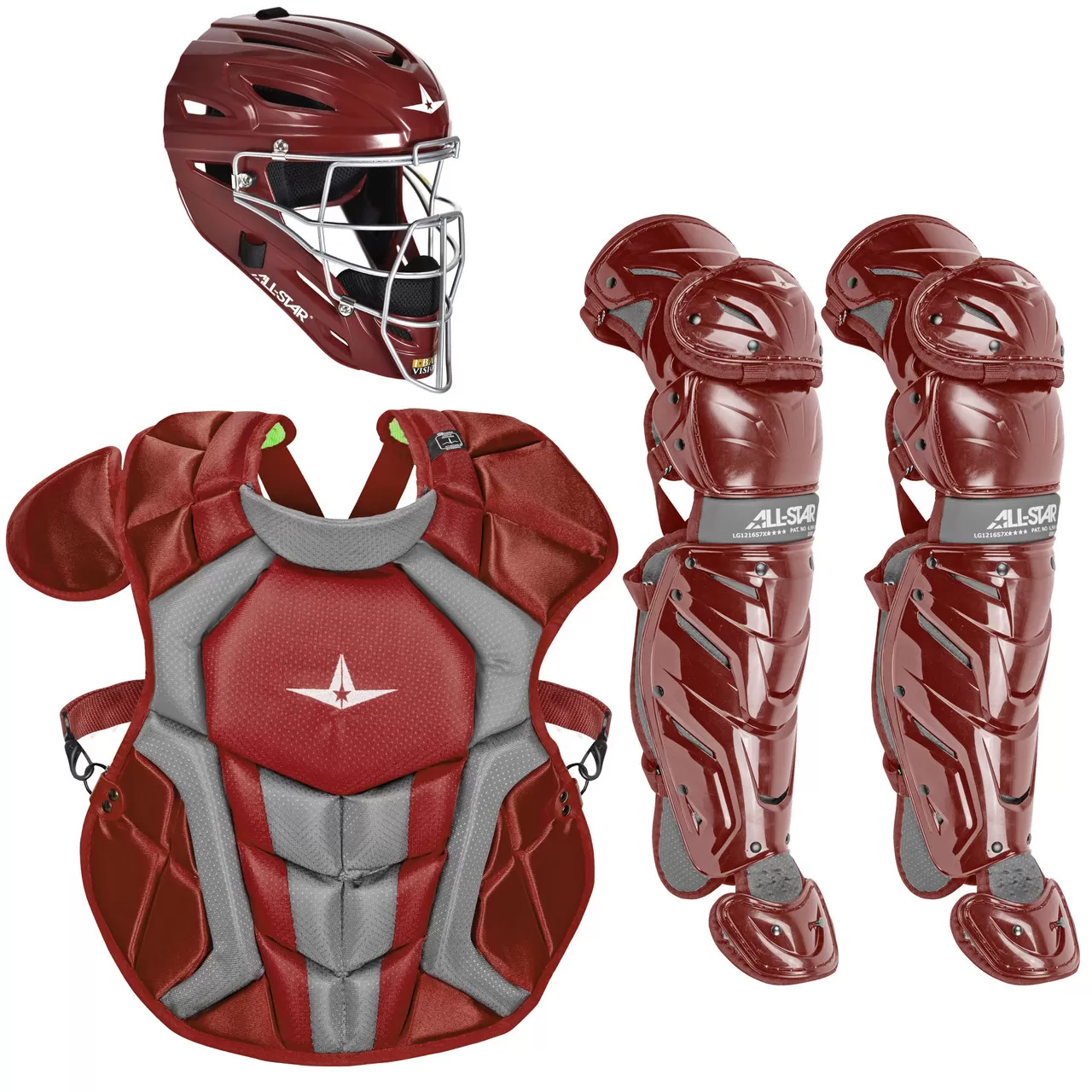 All-Star System7 Axis Intermediate NOCSAE Baseball Catcher's Package 7 All-Star System7 Axis Intermediate NOCSAE Baseball Catcher's Package - Image 5