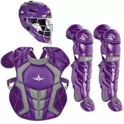 All-Star System7 Axis NOCSAE Youth Baseball Catcher's Package -Baseball Shop all star ckcc1216s7xc pur 56103.1679286490