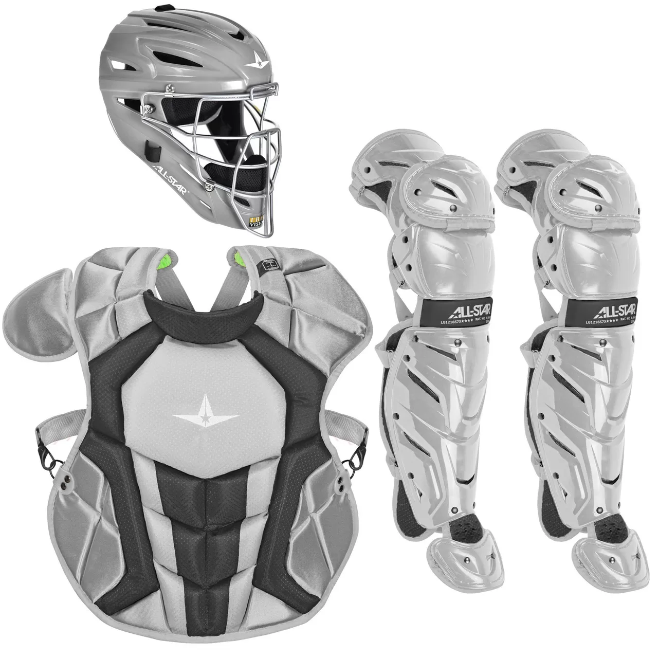 All-Star System7 Axis Intermediate NOCSAE Baseball Catcher's Package 5 All-Star System7 Axis Intermediate NOCSAE Baseball Catcher's Package - Image 3