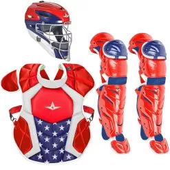 All-Star System7 Axis USA NOCSAE Youth Catcher's Package