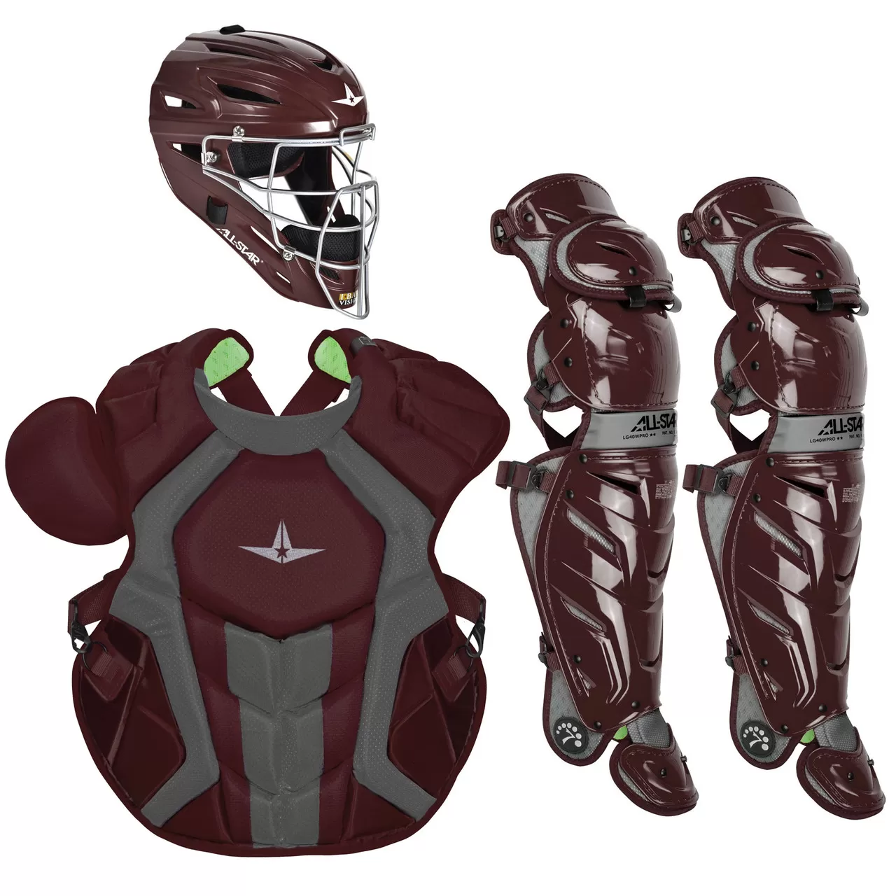 All-Star System7 Axis NOCSAE Adult Baseball Catcher's Package 6 All-Star System7 Axis NOCSAE Adult Baseball Catcher's Package - Image 4