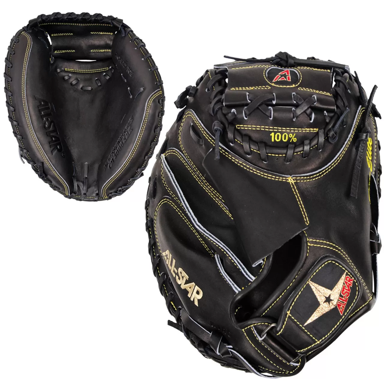 All-Star Pro-Elite 35 Inch CM3000BK Baseball Catchers Mitt 3 All-Star Pro-Elite 35 Inch CM3000BK Baseball Catchers Mitt