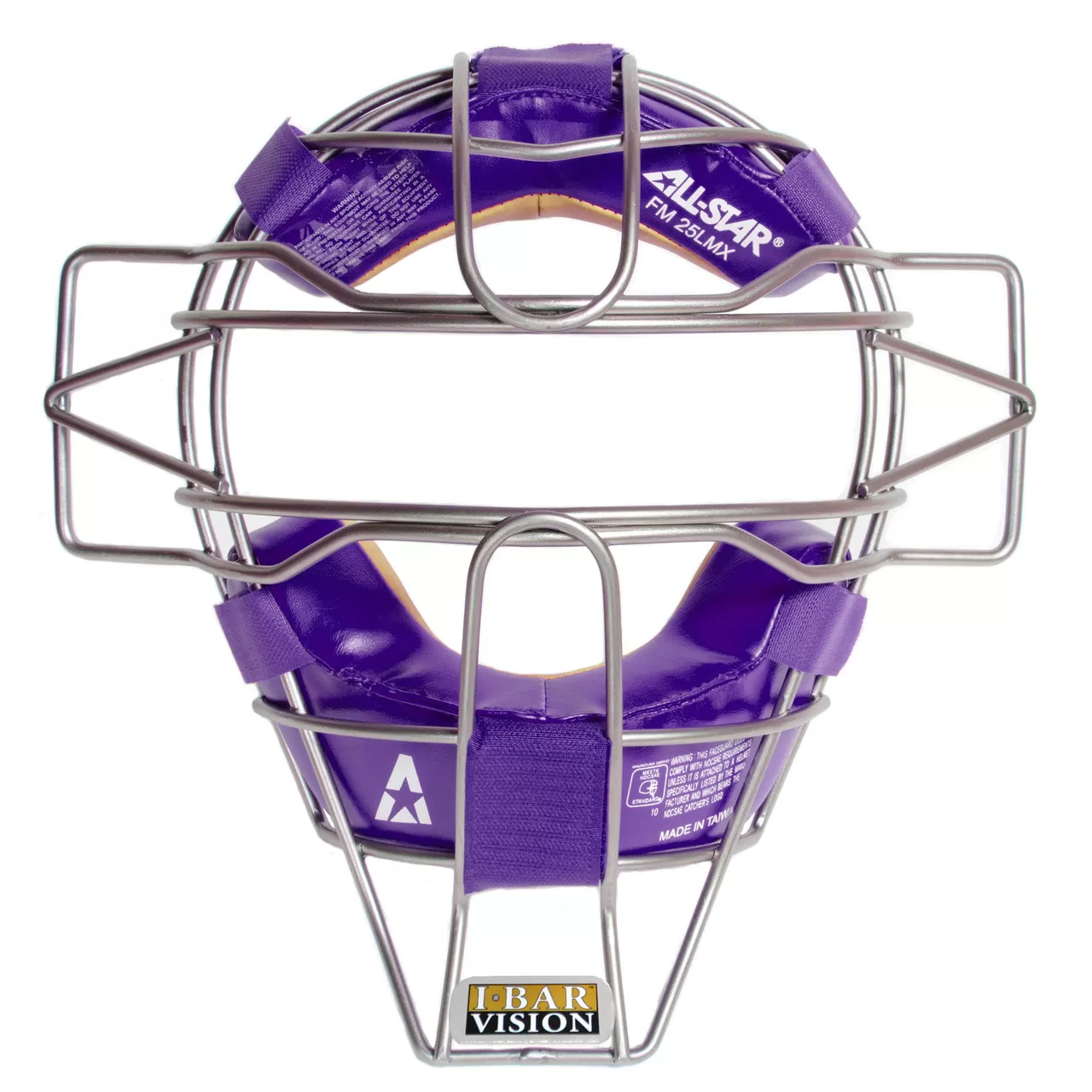 All-Star Hollow Steel FM25 LMX Traditional Baseball Catcher's Mask 10 All-Star Hollow Steel FM25 LMX Traditional Baseball Catcher's Mask - Image 8