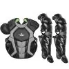 All-Star System7 Axis NOCSAE Adult Baseball Catcher's Gear Set -Baseball Shop all star s7ancplga blk 84020.1678170496