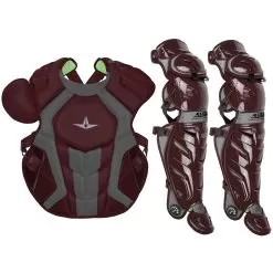 All-Star System7 Axis NOCSAE Adult Baseball Catcher's Gear Set -Baseball Shop all star s7ancplga crd 38143.1678170499