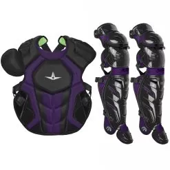 All-Star System7 Axis NOCSAE Adult Baseball Catcher's Gear Set -Baseball Shop all star s7ancplga margld 40742.1678170497