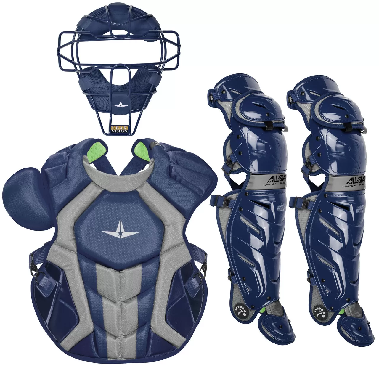 All-Star System7 Axis TM Adult NOCSAE Baseball Catcher's Package 7 All-Star System7 Axis TM Adult NOCSAE Baseball Catcher's Package - Image 5