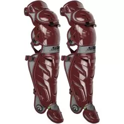 All-Star System 7 Axis 16.5 Inch Adult Baseball Catcher's Leg Guards -Baseball Shop all star lg40wpro margph 24846.1679359011