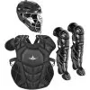 All-Star System7 Axis NOCSAE Youth Baseball Catcher's Set -Baseball Shop ckcc1216s7xs blk 39555.1674965930