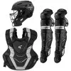 Easton Elite X Adult Baseball Catcher's Package 2 Easton Elite X Adult Baseball Catcher's Package -Baseball Shop easton elitexset blksil 57010.1668444301