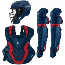 Easton Elite X Youth Baseball/Softball Catcher's Package -Baseball Shop easton elitexset nvyred 87281.1679388159