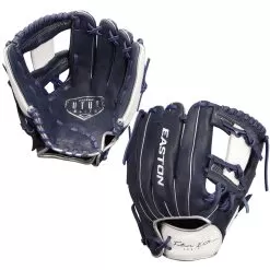 Easton Future Elite 11 Inch FE11 Youth Baseball Glove - Navy/White