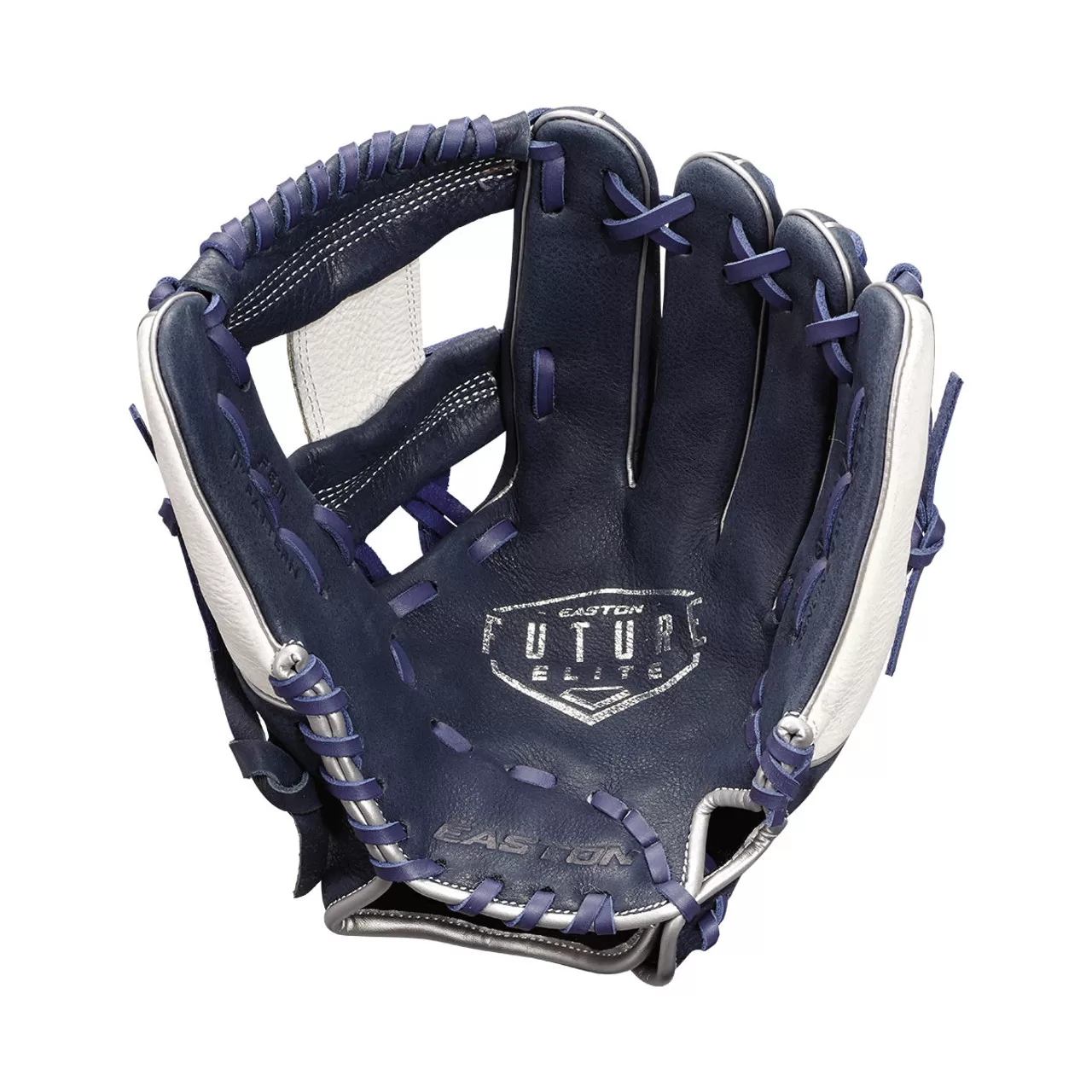 Easton Future Elite 11 Inch FE11 Youth Baseball Glove - Navy/White 4 Easton Future Elite 11 Inch FE11 Youth Baseball Glove - Navy/White - Image 2
