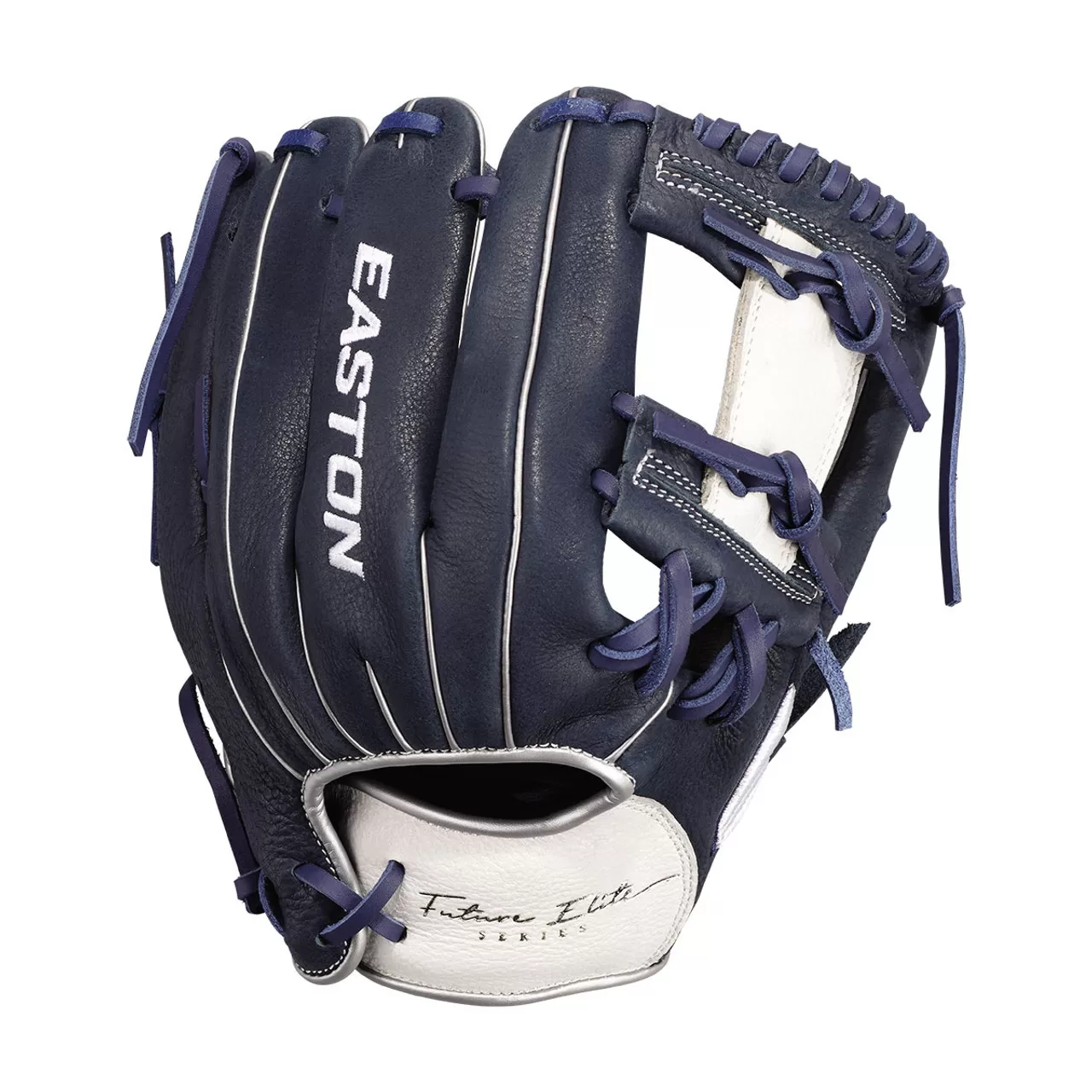 Easton Future Elite 11 Inch FE11 Youth Baseball Glove - Navy/White 5 Easton Future Elite 11 Inch FE11 Youth Baseball Glove - Navy/White - Image 3