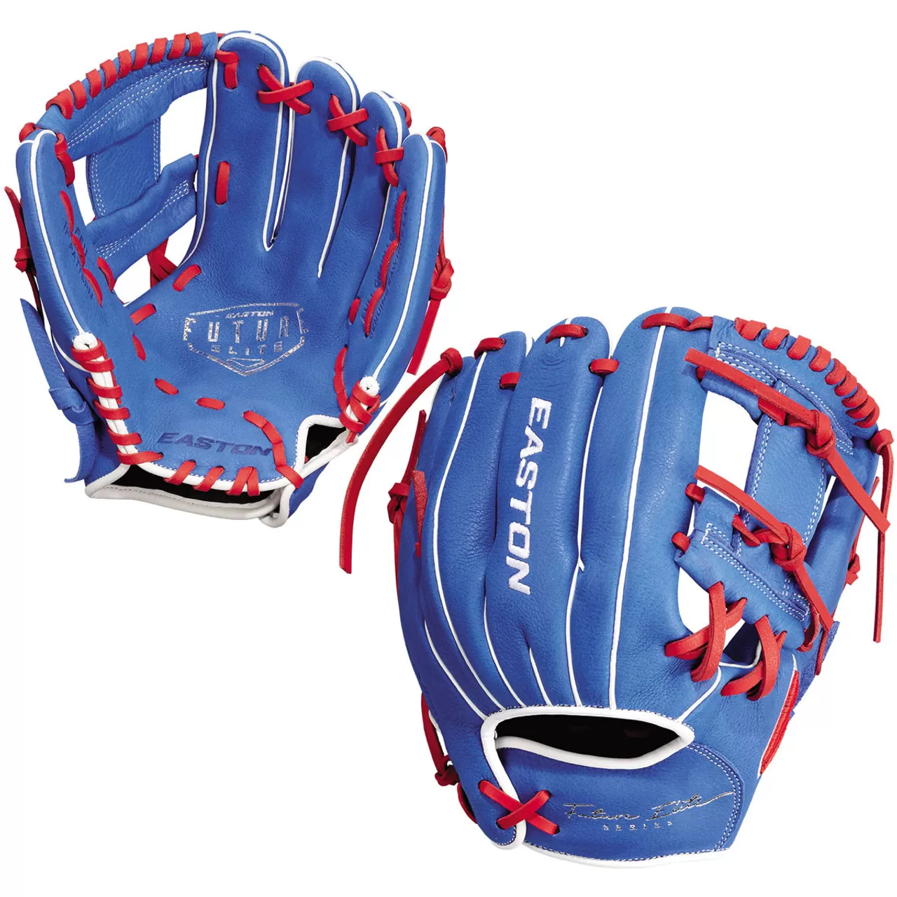 Easton Future Elite 11 Inch FE11 Youth Baseball Glove - Royal/Red 3 Easton Future Elite 11 Inch FE11 Youth Baseball Glove - Royal/Red