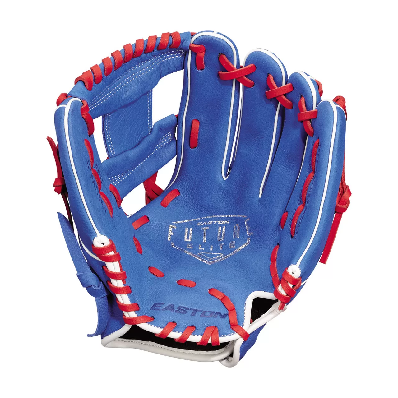 Easton Future Elite 11 Inch FE11 Youth Baseball Glove - Royal/Red 4 Easton Future Elite 11 Inch FE11 Youth Baseball Glove - Royal/Red - Image 2