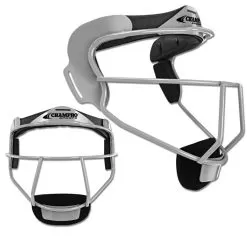 Champro The Grill Softball Fielders Mask -Baseball Shop grill silver 85061.1673067424