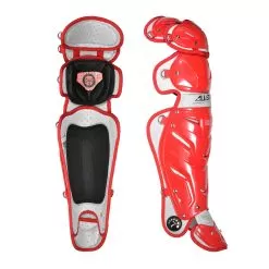 All-Star System Seven 16.5 Inch Adult Baseball Catcher's Leg Guards -Baseball Shop lg30pro sc 95532.1677909778
