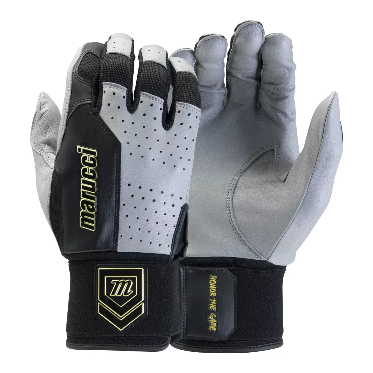 Marucci Luxe Adult Baseball/Softball Batting Gloves 3 Marucci Luxe Adult Baseball/Softball Batting Gloves