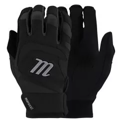 Marucci 2022 Signature Adult Baseball/Softball Batting Gloves -Baseball Shop mbgsgn3 bk bk front 01 93762.1679243220