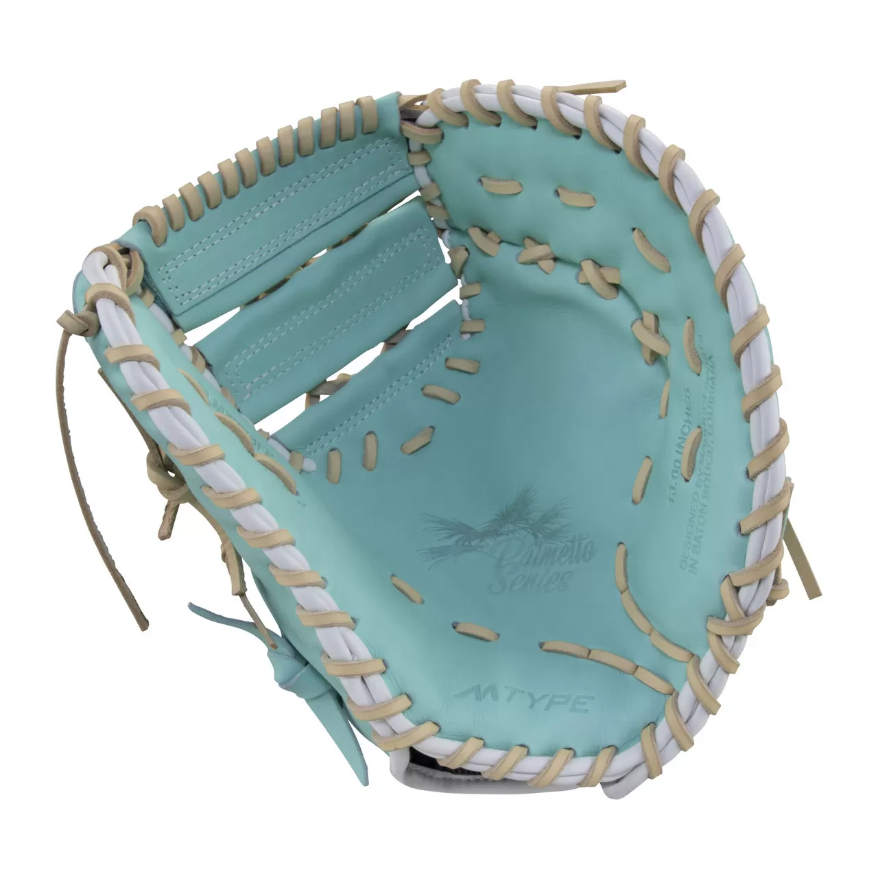 Marucci Palmetto M-Type 13 Inch Fastpitch Softball First Base Mitt 4 Marucci Palmetto M-Type 13 Inch Fastpitch Softball First Base Mitt - Image 2