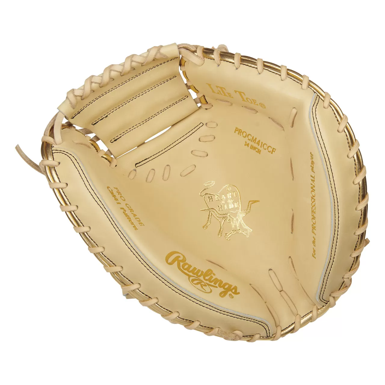 Rawlings Heart Of The Hide Hyper Shell 34 Inch PROCM41CCF Baseball Catcher's Mitt 4 Rawlings Heart Of The Hide Hyper Shell 34 Inch PROCM41CCF Baseball Catcher's Mitt - Image 2