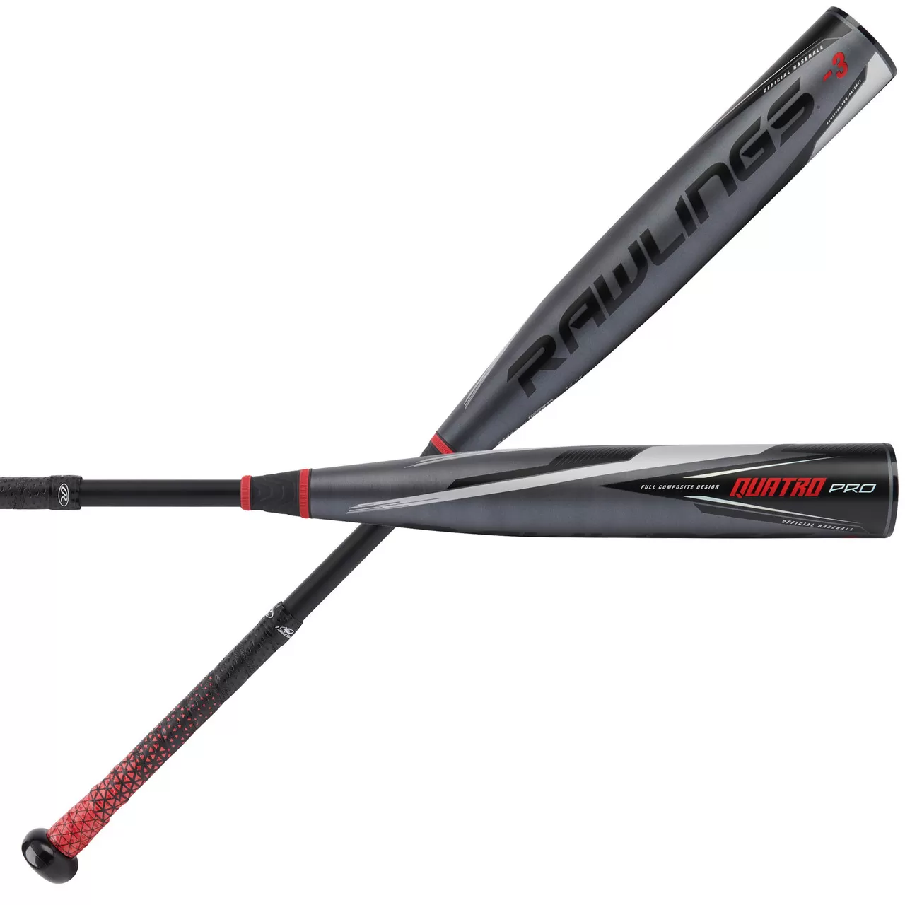 Rawlings 2022 Quatro Pro BBCOR (-3) BB2Q3 Adult Baseball Bat