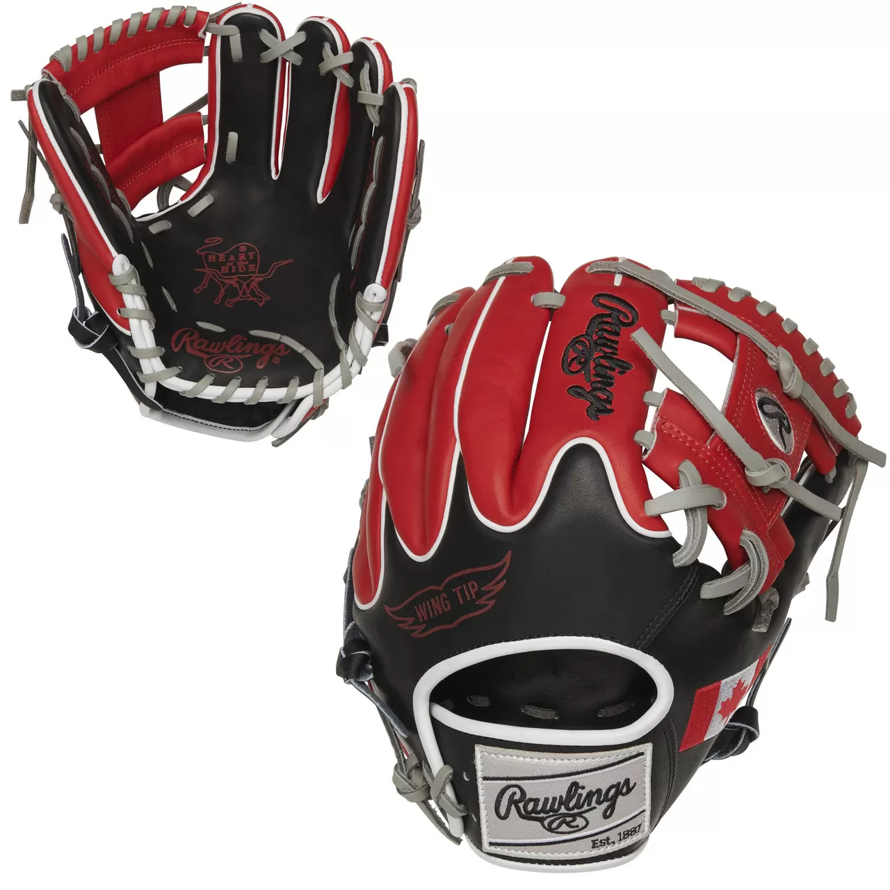 Rawlings Heart Of The Hide Canada 11.5 Inch PRO204W-2CA Baseball Glove 3 Rawlings Heart Of The Hide Canada 11.5 Inch PRO204W-2CA Baseball Glove