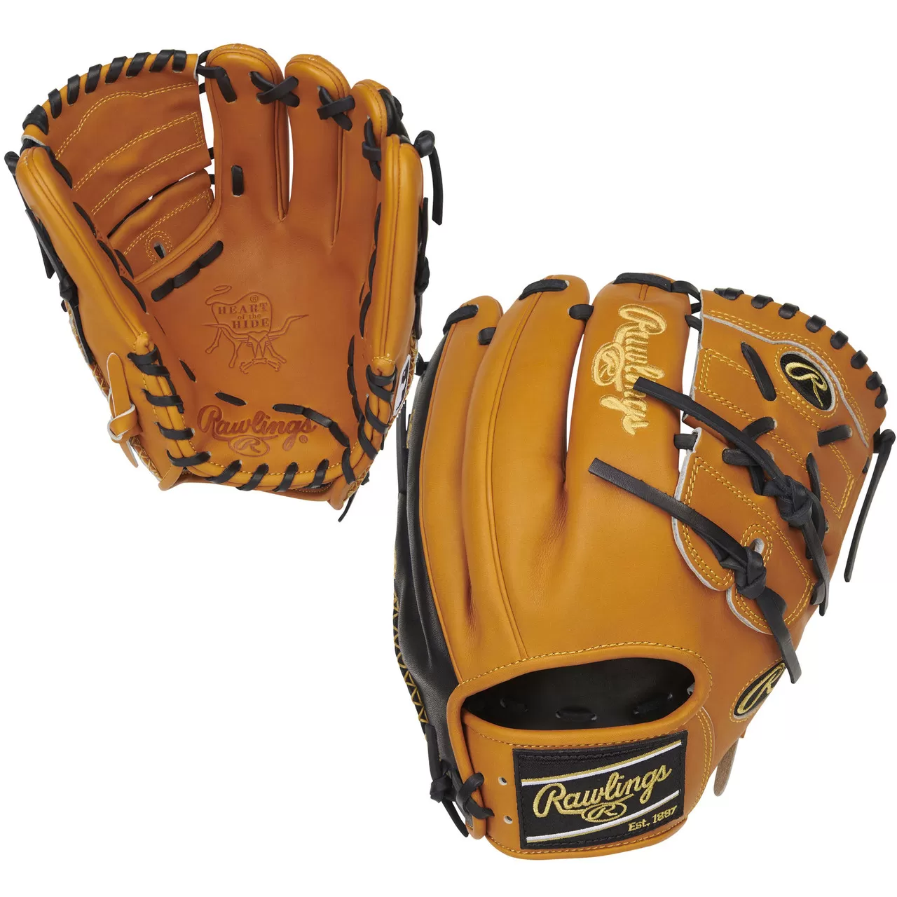 Rawlings Heart Of The Hide 11.75 Inch PRO205-9TB Baseball Glove 3 Rawlings Heart Of The Hide 11.75 Inch PRO205-9TB Baseball Glove
