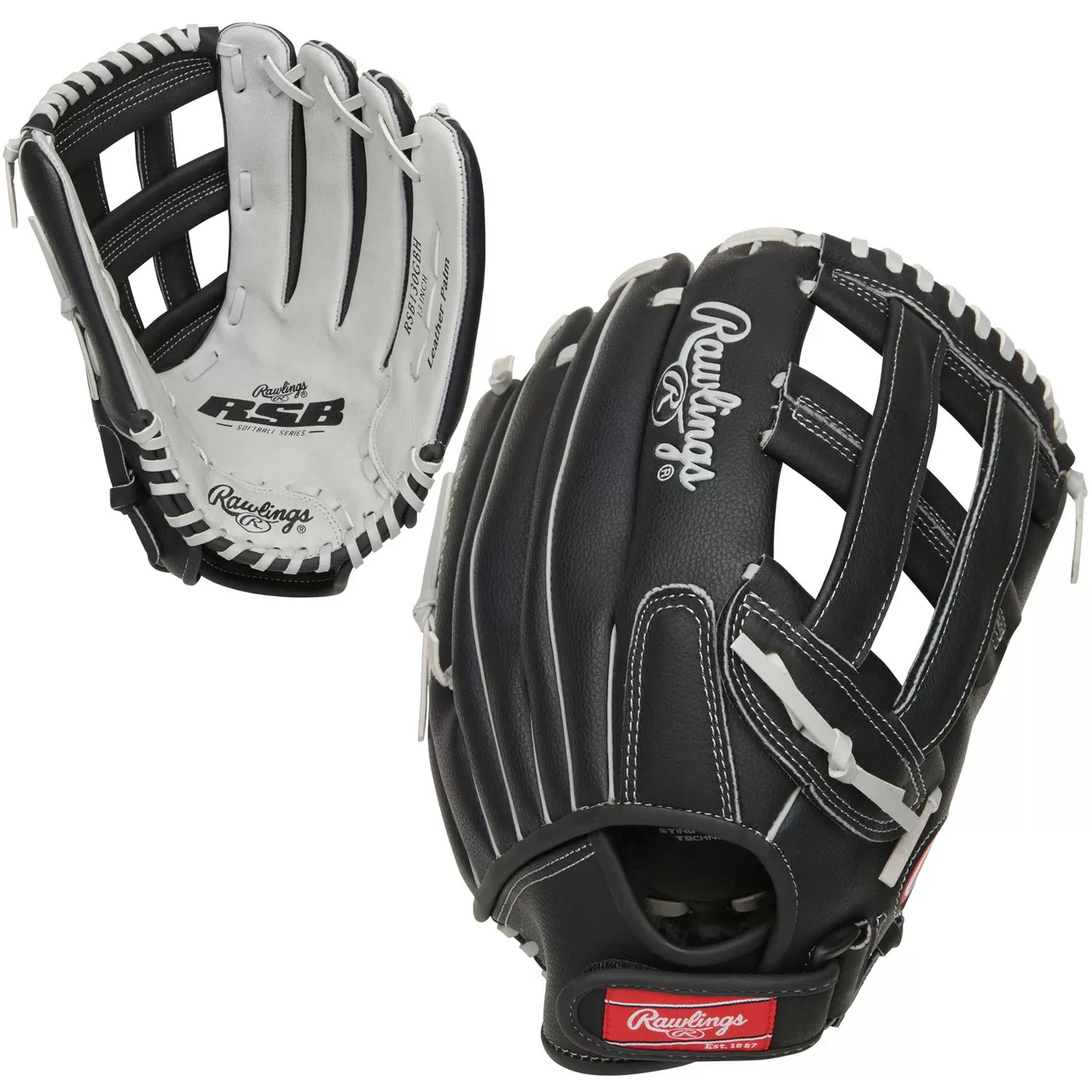 Rawlings RSB Series 13 Inch RSB130GBH Softball Glove 3 Rawlings RSB Series 13 Inch RSB130GBH Softball Glove
