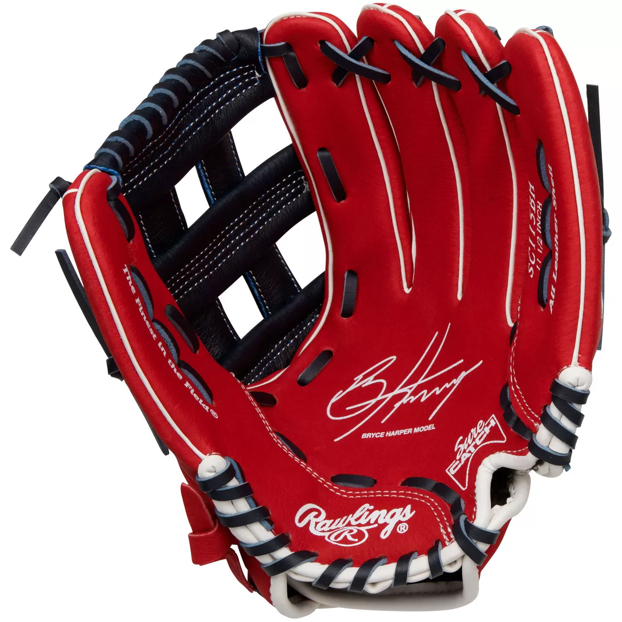 Rawlings Sure Catch Bryce Harper 11.5 Inch SC115BH Youth Baseball Glove 5 Rawlings Sure Catch Bryce Harper 11.5 Inch SC115BH Youth Baseball Glove - Image 3