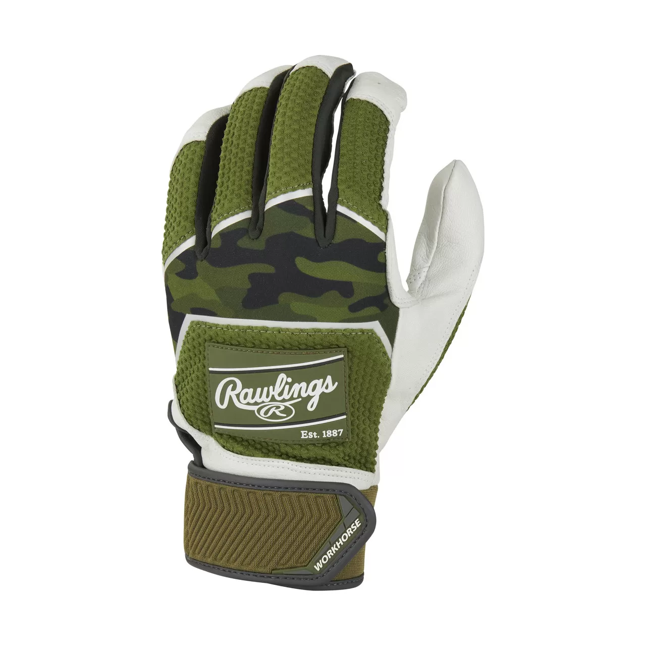 Rawlings Adult Workhorse Baseball/Softball Batting Gloves 11 Rawlings Adult Workhorse Baseball/Softball Batting Gloves - Image 9