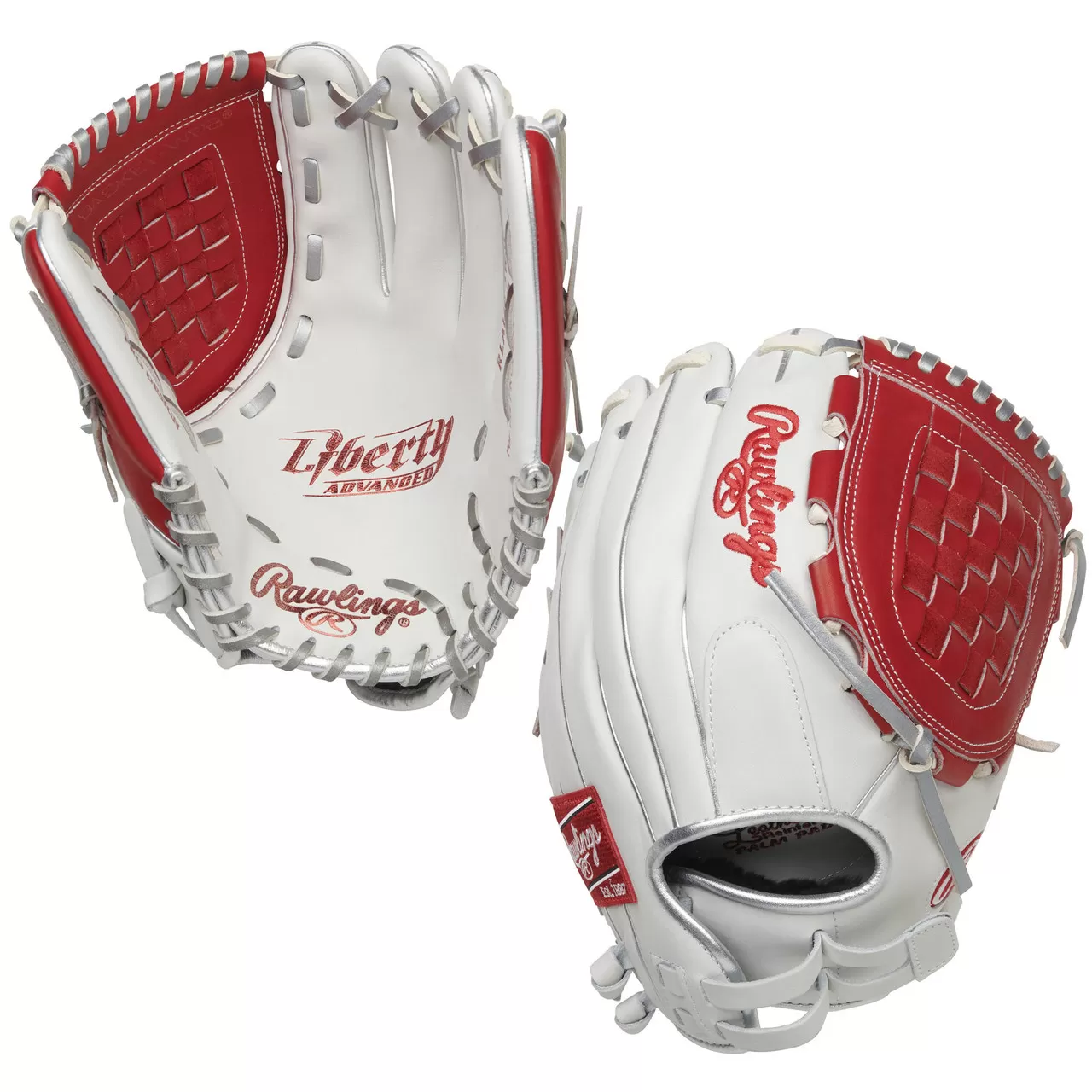 Rawlings Liberty Advanced Color 12 Inch RLA120-3WSP Fastpitch Softball Glove