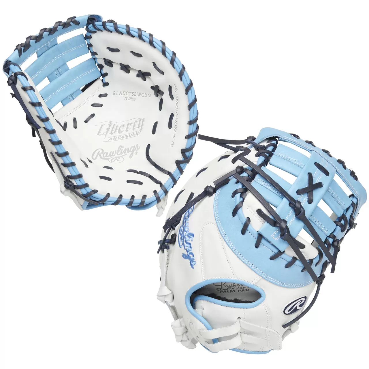 Rawlings Liberty Advanced Color 13 Inch RLADCTSBWCBN Fastpitch Softball First Base Mitt 3 Rawlings Liberty Advanced Color 13 Inch RLADCTSBWCBN Fastpitch Softball First Base Mitt