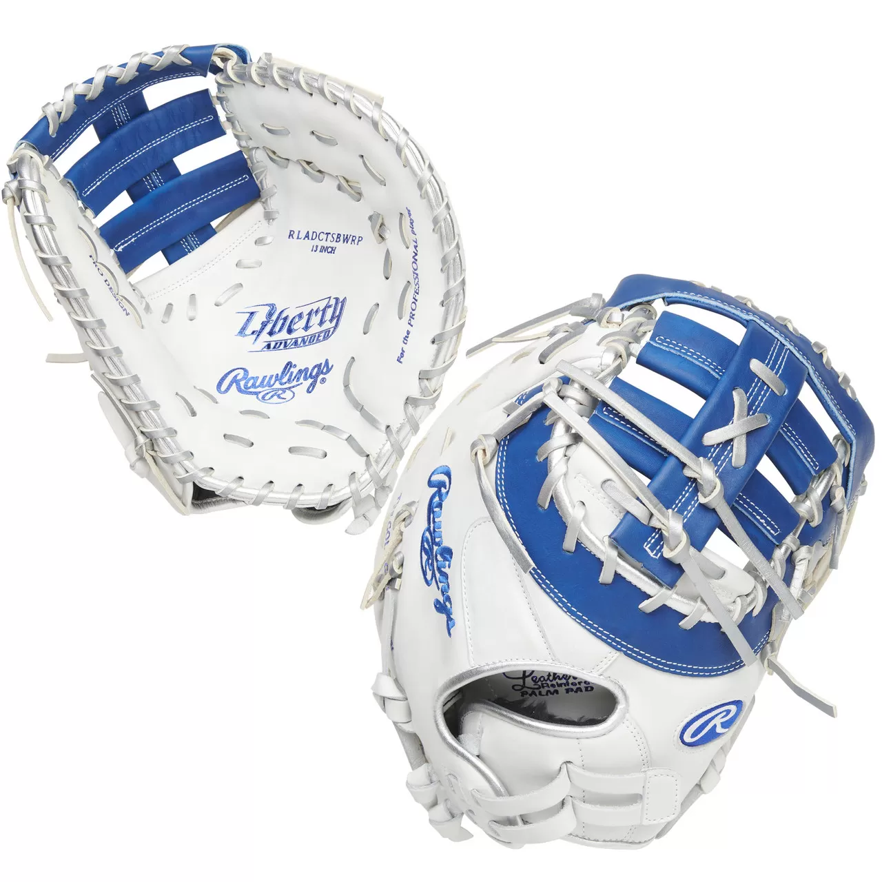 Rawlings Liberty Advanced Color 13 Inch RLADCTSBWRP Fastpitch Softball First Base Mitt