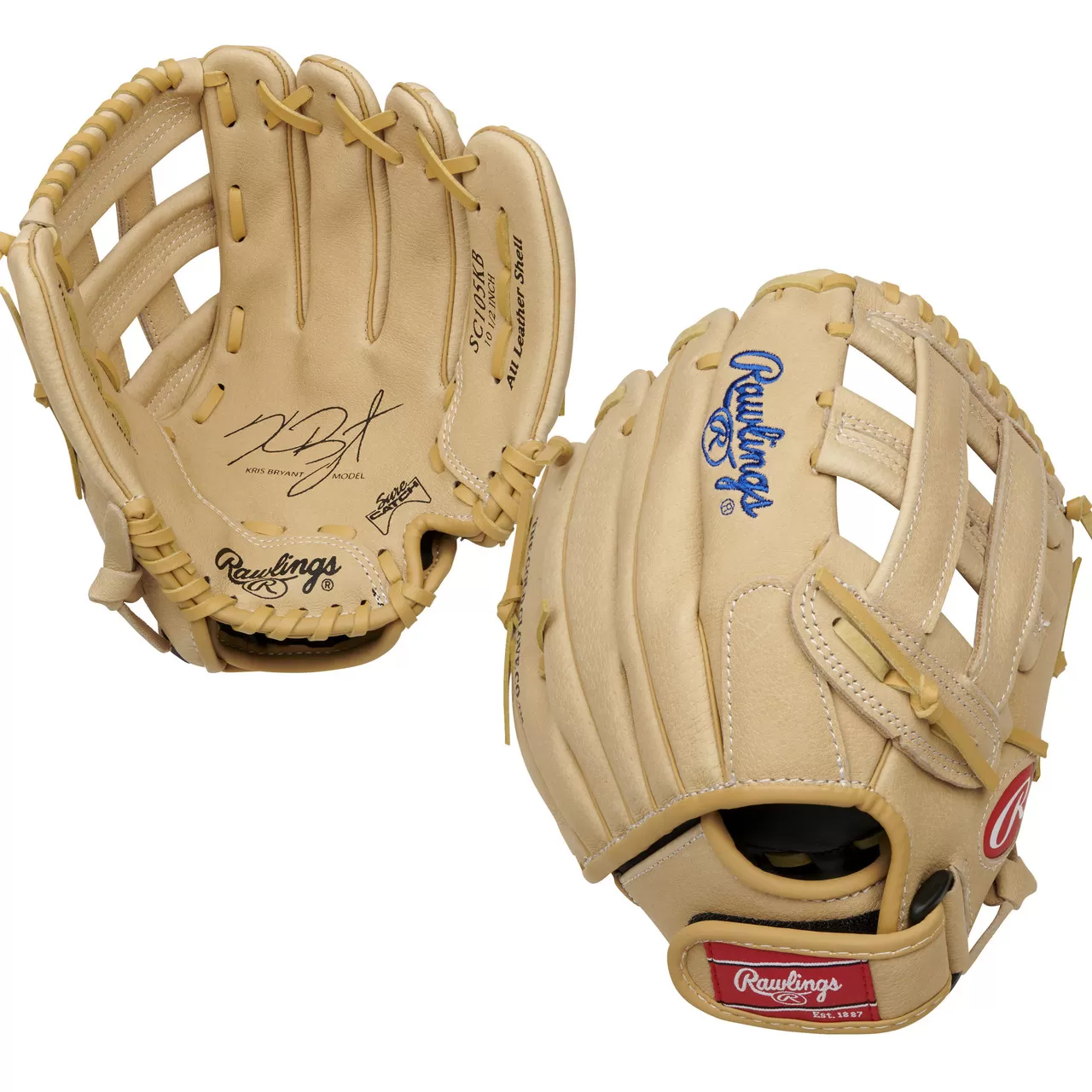 Rawlings Sure Catch Kris Bryant 10.5 Inch SC105KB Youth Baseball Glove 3 Rawlings Sure Catch Kris Bryant 10.5 Inch SC105KB Youth Baseball Glove