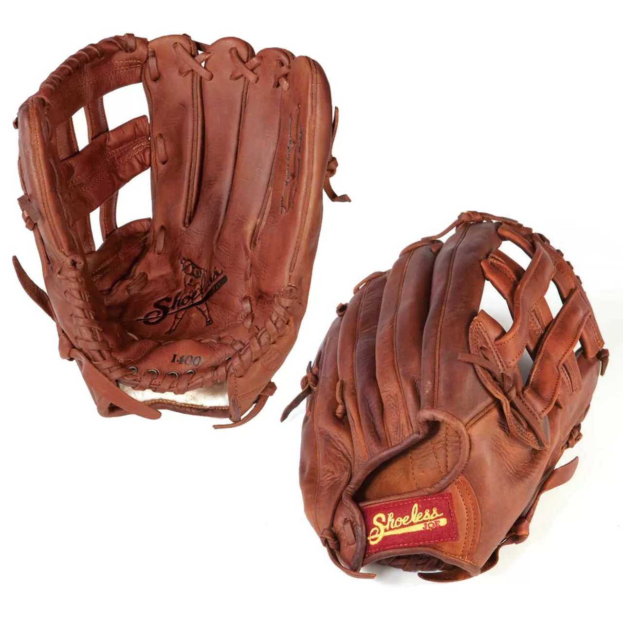 Shoeless Joe Professional H-Web 14 Inch 1400HWR Slowpitch Softball Glove 3 Shoeless Joe Professional H-Web 14 Inch 1400HWR Slowpitch Softball Glove