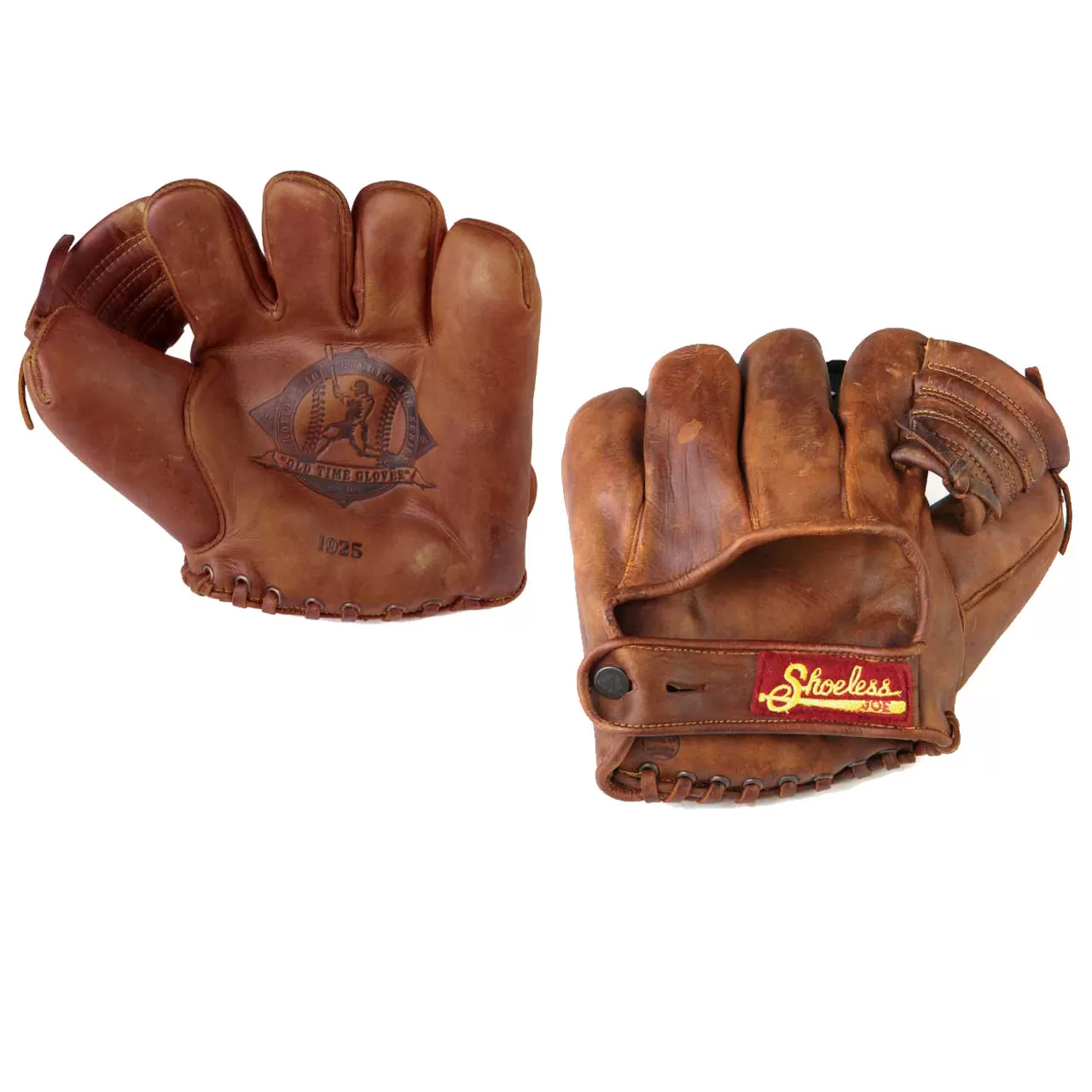 Shoeless Joe Golden Era Vintage 1925 Baseball Fielders Glove 3 Shoeless Joe Golden Era Vintage 1925 Baseball Fielders Glove