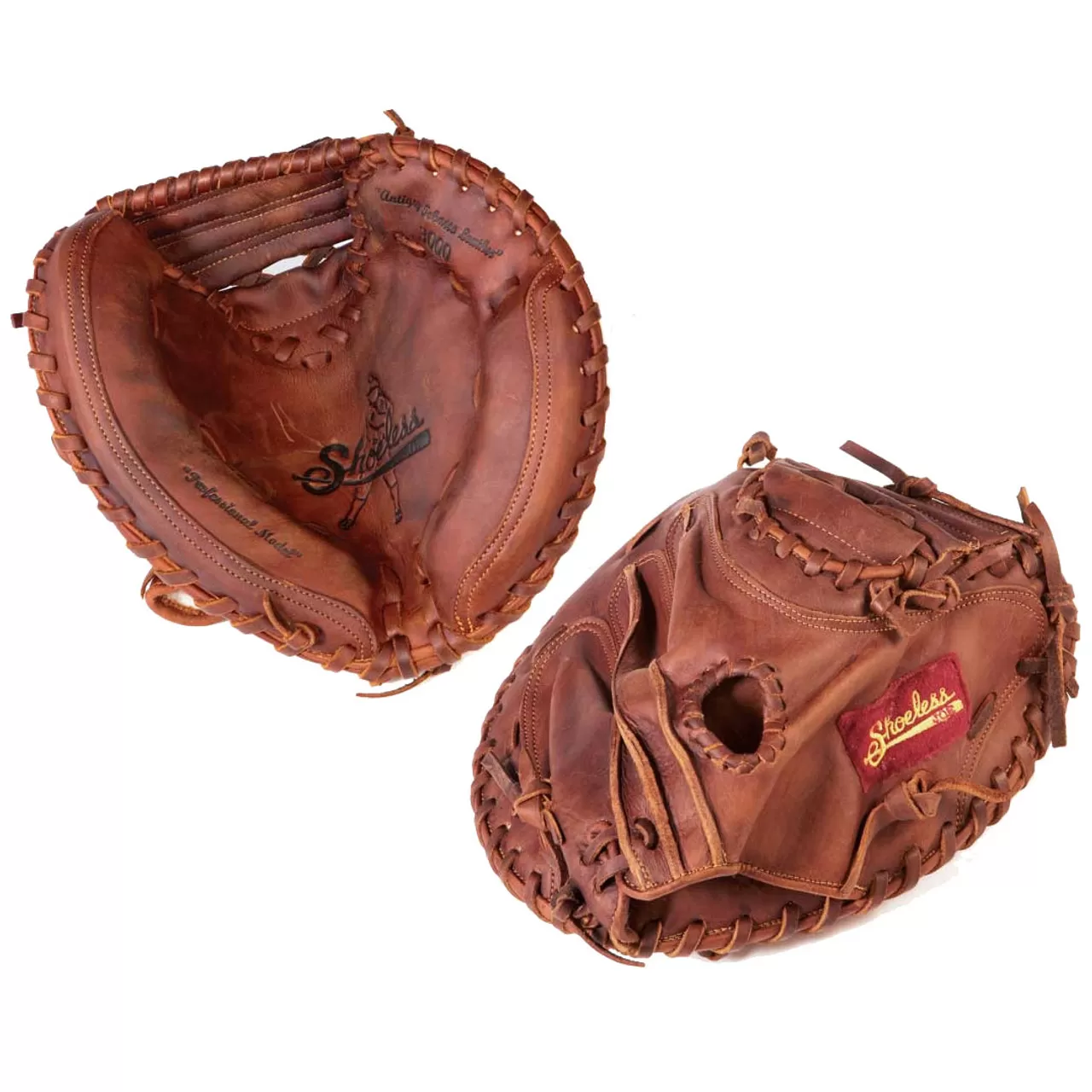 Shoeless Joe Professional 30 Inch 3000JRR Youth Baseball Catcher's Mitt 3 Shoeless Joe Professional 30 Inch 3000JRR Youth Baseball Catcher's Mitt