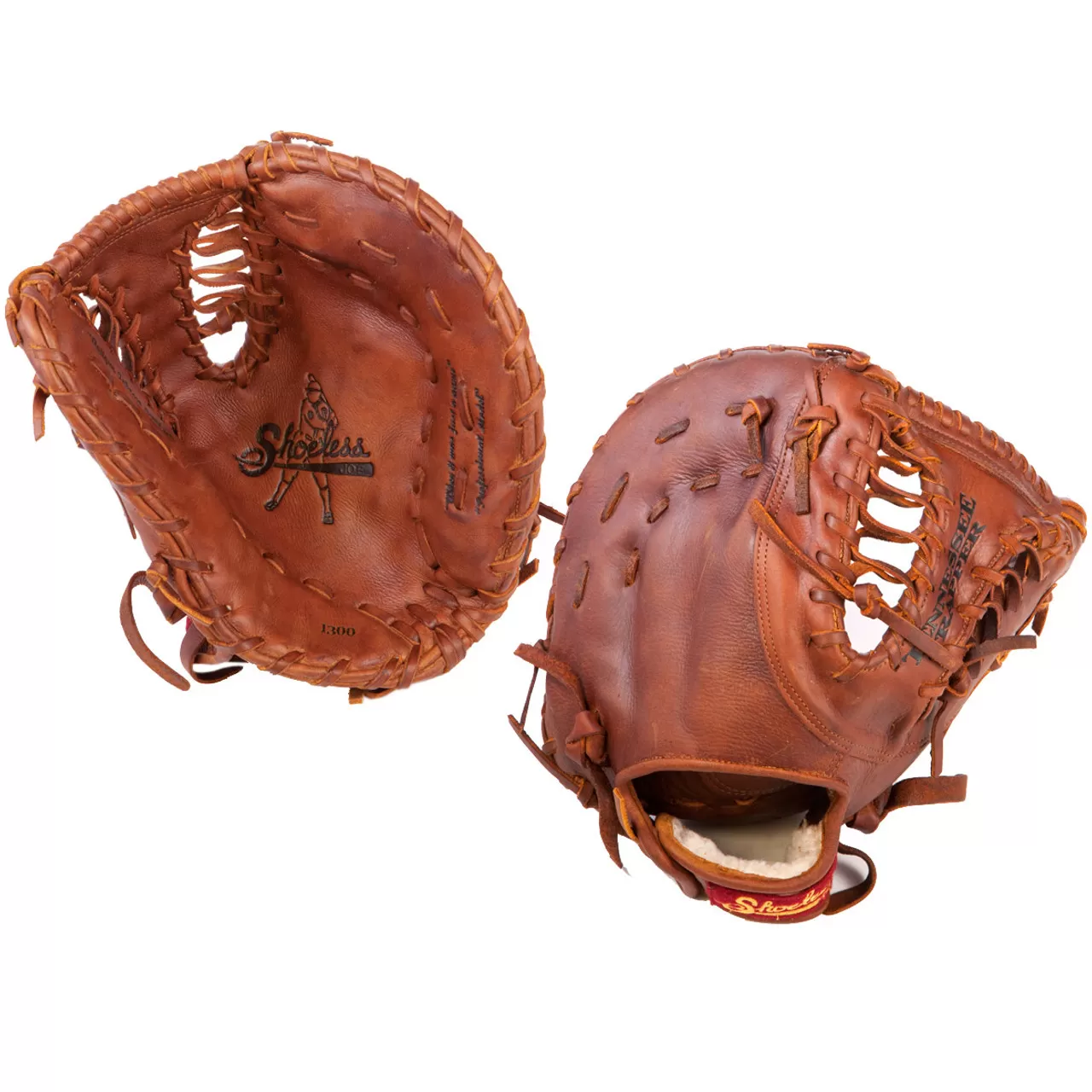Shoeless Joe Professional 13 Inch 1300FBTT Baseball First Base Mitt 3 Shoeless Joe Professional 13 Inch 1300FBTT Baseball First Base Mitt