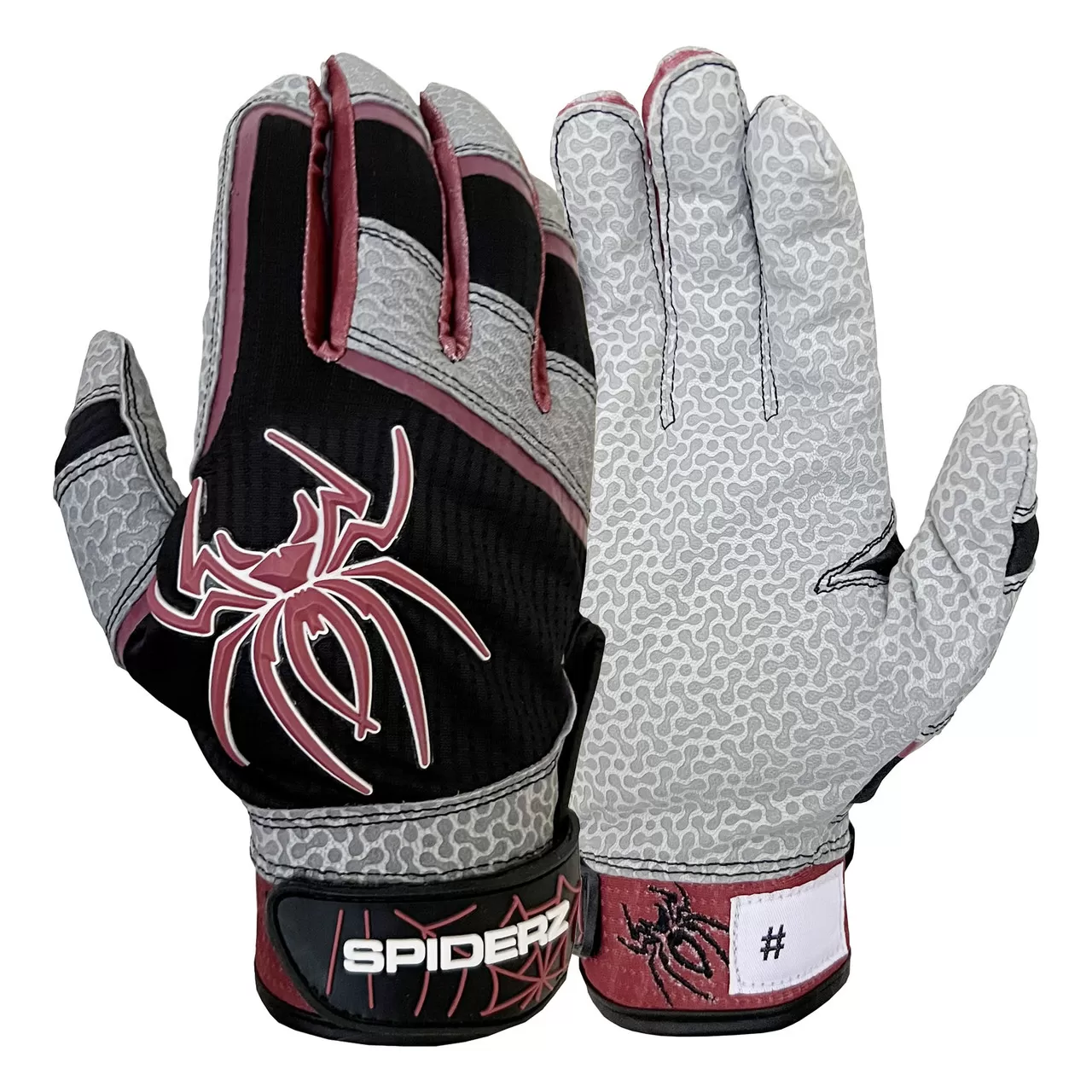 Spiderz PRO Adult Baseball/Softball Batting Gloves 12 Spiderz PRO Adult Baseball/Softball Batting Gloves - Image 10