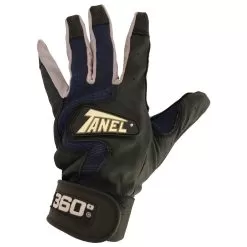 Tanel 360 Pebble Grain Youth Baseball Batting Gloves -Baseball Shop tanel pebblegrain blknvyt 35948.1677504378