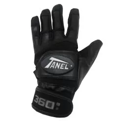 Tanel 360 Pebble Grain Youth Baseball Batting Gloves -Baseball Shop tanel tanpgtbgy blkblk 03 66966.1677504378