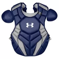 Under Armour UA Pro 4 Series Adult 16.5 Inch Catcher's Chest Protector -Baseball Shop ua uacpcc4 ap nvy 39506.1678141560