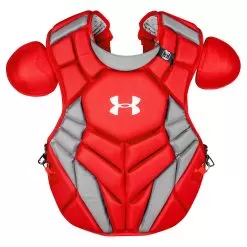 Under Armour UA Pro 4 Series Adult 16.5 Inch Catcher's Chest Protector -Baseball Shop ua uacpcc4 ap sca 55914.1678141561