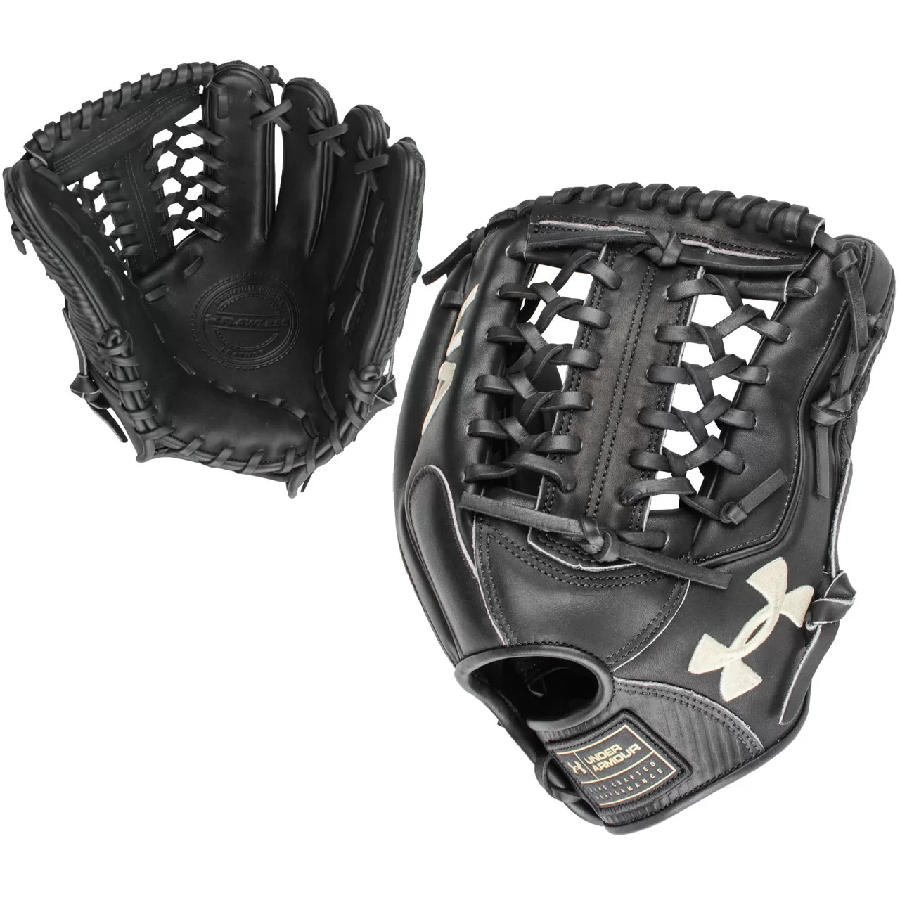 Under Armour UA Flawless 11.75 Inch UAFGFL-1175MT Baseball Glove - Black 3 Under Armour UA Flawless 11.75 Inch UAFGFL-1175MT Baseball Glove - Black