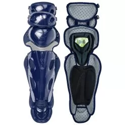 Under Armour UA Pro 4 Intermediate 14.5 Inch Baseball Catcher's Leg Guards -Baseball Shop ua ualg4 ap nvy 56455.1674125492