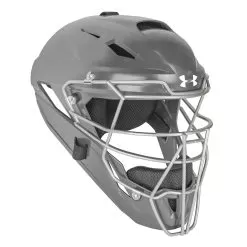 Under Armour Converge Solid Youth Baseball/Softball Catcher's Helmet -Baseball Shop uahg3 as gph 22629.1673705198